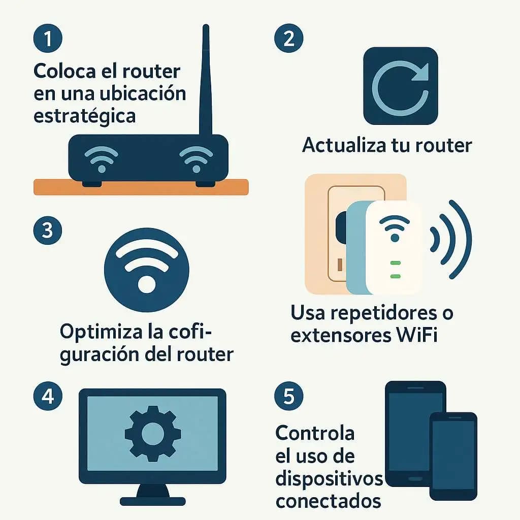 optimizar internet